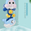 Juguete de baño interactivo de spray de agua caracol y ballena para niños pequeños