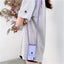 Transparent Crossbody Wallet Case for iPhone