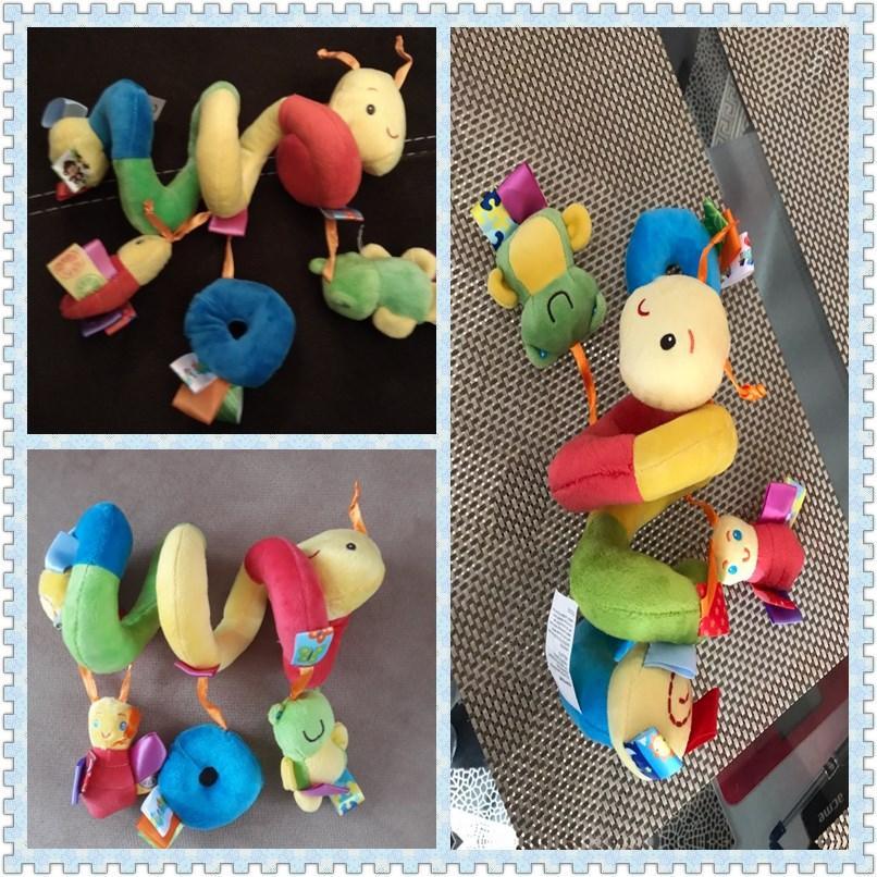 Vibrant Baby Activity Spiral - Engaging Travel Toys for Infants - Korvel