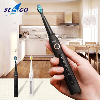 Sonic Rechargeable Electric Toothbrush with Smart Features