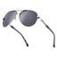 Lunettes de soleil aviateur polarisées de luxe avec protection UV400