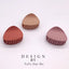 Korean Fashion Design Women Hair Claw Solid Color Hair Crab Retro Square Scrub Hair Clips - Korvel