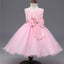 Robe de Princesse de Luxe Fait Main avec Nœud