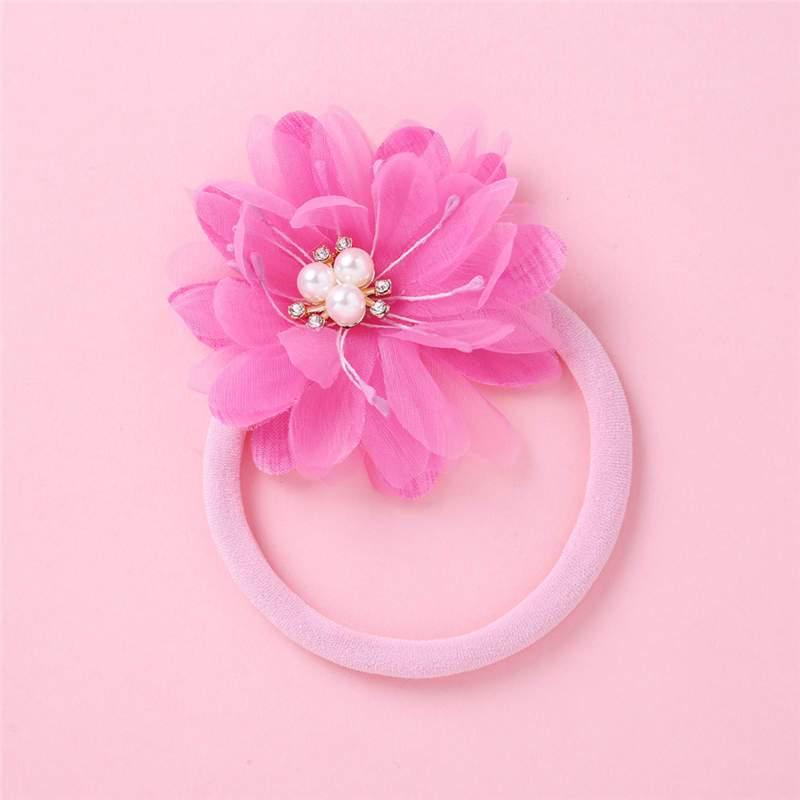 Elegant Handmade Baby Girl Hair Band with Rhinestone Crown - Perfect for Infants - Korvel