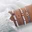Elegant Elephant Tree of Life Tassel Bracelet Set - Luxury Jewelry for Women - Korvel