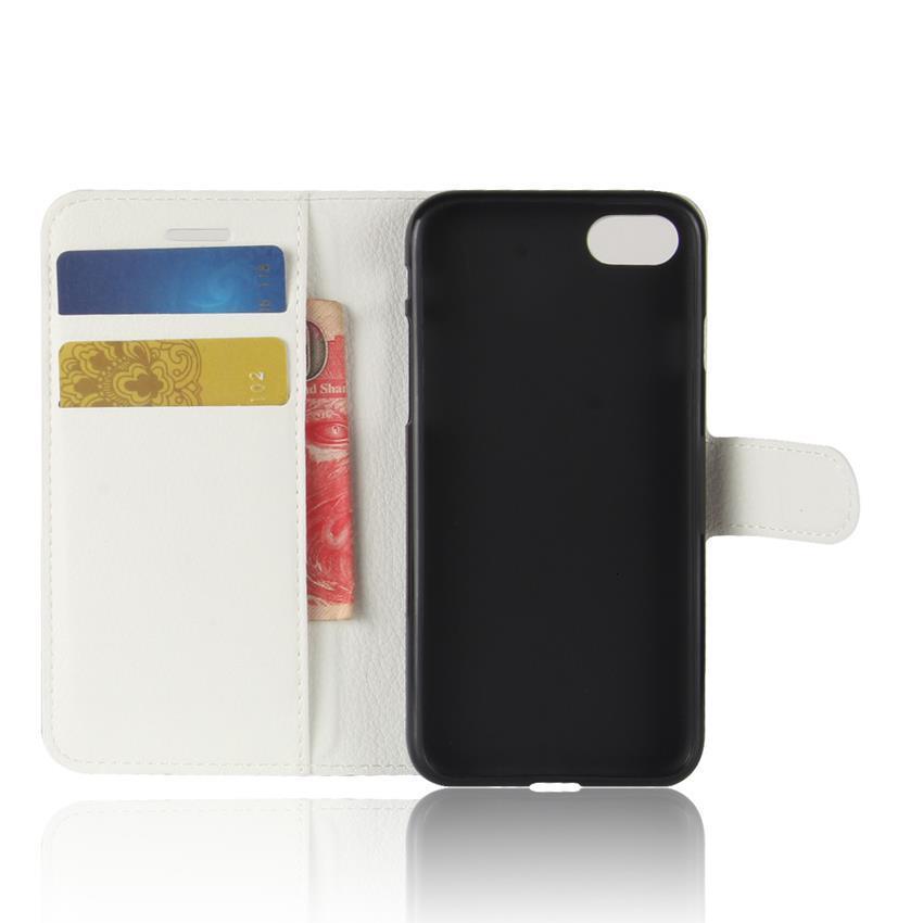 Funda de Cuero Premium con Tapa para iPhone 7/8 Plus