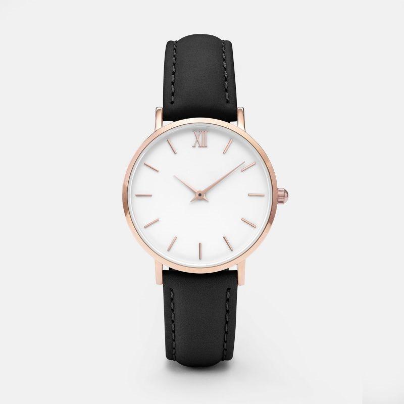 Montre Quartz en Cuir Élégante pour Femmes STEVVEX