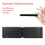 Light-Handy Bluetooth Folding Mini Backlit Keyboard Foldable Wireless Keypad For IOS/Android/Windows Ipad Tablet Laptop Computer - Korvel