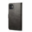 Luxury Red Leather Magnetic Flip Case for iPhone