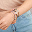Luxury Handmade Tree Charm Bracelet - African Jasper Braided Design