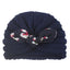 Charming Handmade Cotton Baby Turban Hat with Colorful Bow for Boys and Girls - Perfect for Autumn and Winter - Korvel