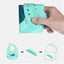 Bib de bebé de silicona ajustable con gran bolsillo - Impermeable y suave