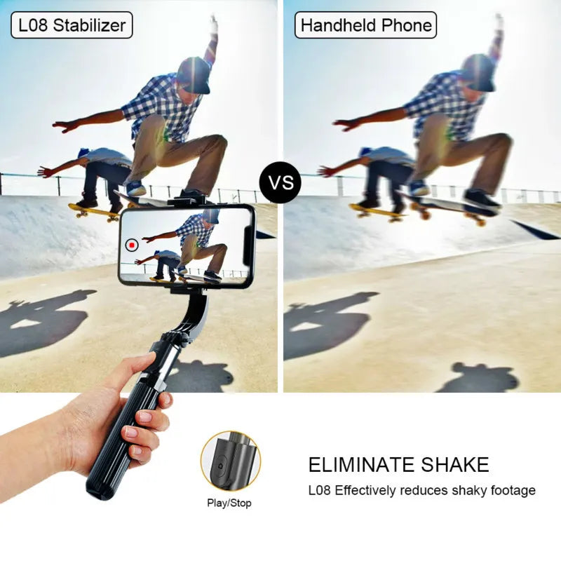 Estabilizador de Gimbal Universal para Smartphone de Mano