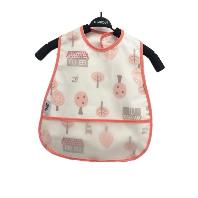 Bavoirs en Cartoon Ajustables pour Bébé - Tissu Imperméable