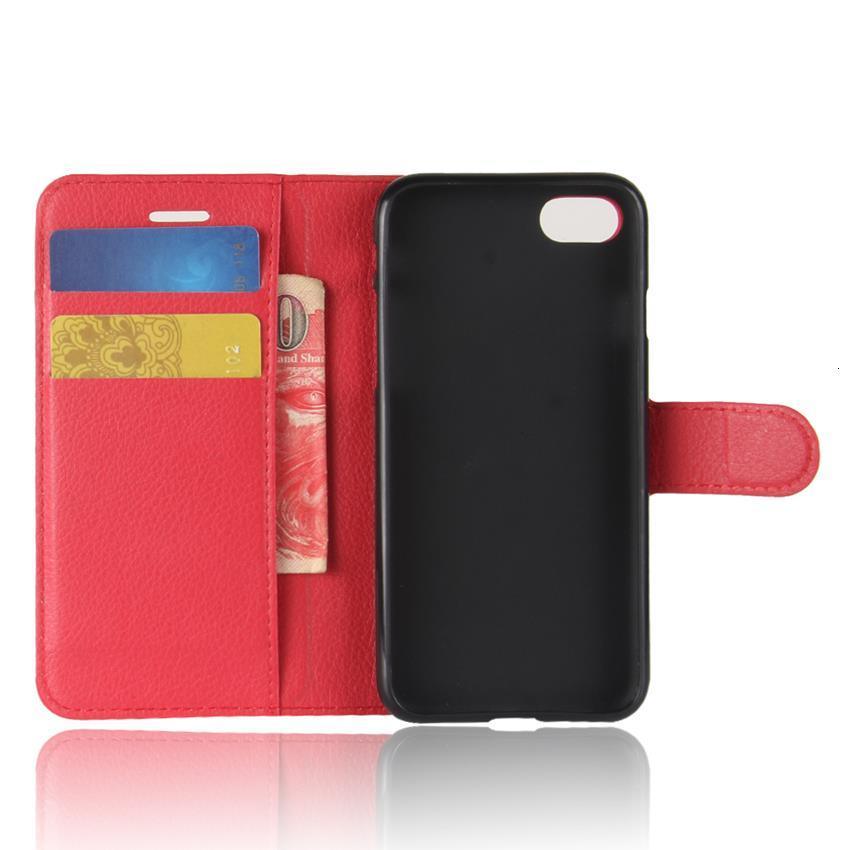 Funda de Cuero Premium con Tapa para iPhone 7/8 Plus