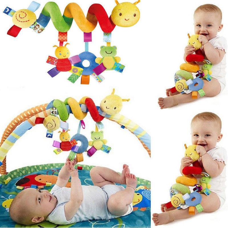Vibrant Baby Activity Spiral - Engaging Travel Toys for Infants - Korvel