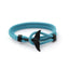Bracelet Ancre Queue de Baleine - Charme Nautique Unisexe