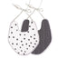 Double-Deck Infant Bibs - Stylish Cotton Linen for Toddlers