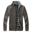 Elegant Slim Fit Fleece Jacket for Men