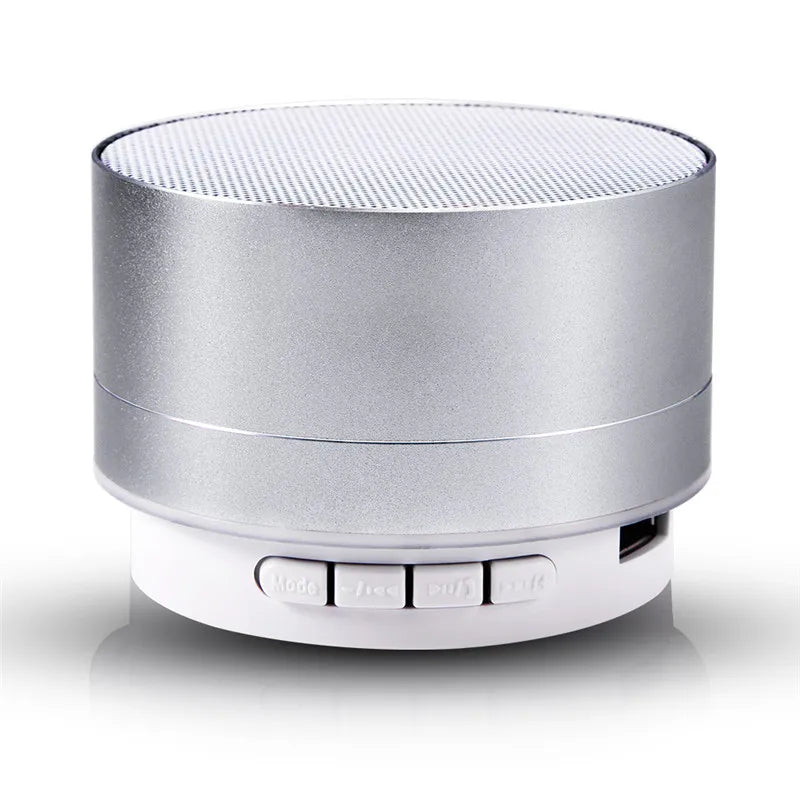 New Mini outdoor Speakers Bluetooth Speaker Stereo Music Subwoofer Portable LED Loudspeaker Hands-free Call FM TF Card Line-in - Korvel