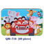 60-Piece Cartoon Animal Wooden Puzzle for Kids - Educational Fun Toy - Korvel