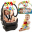 Vibrant Baby Activity Spiral - Engaging Travel Toys for Infants - Korvel