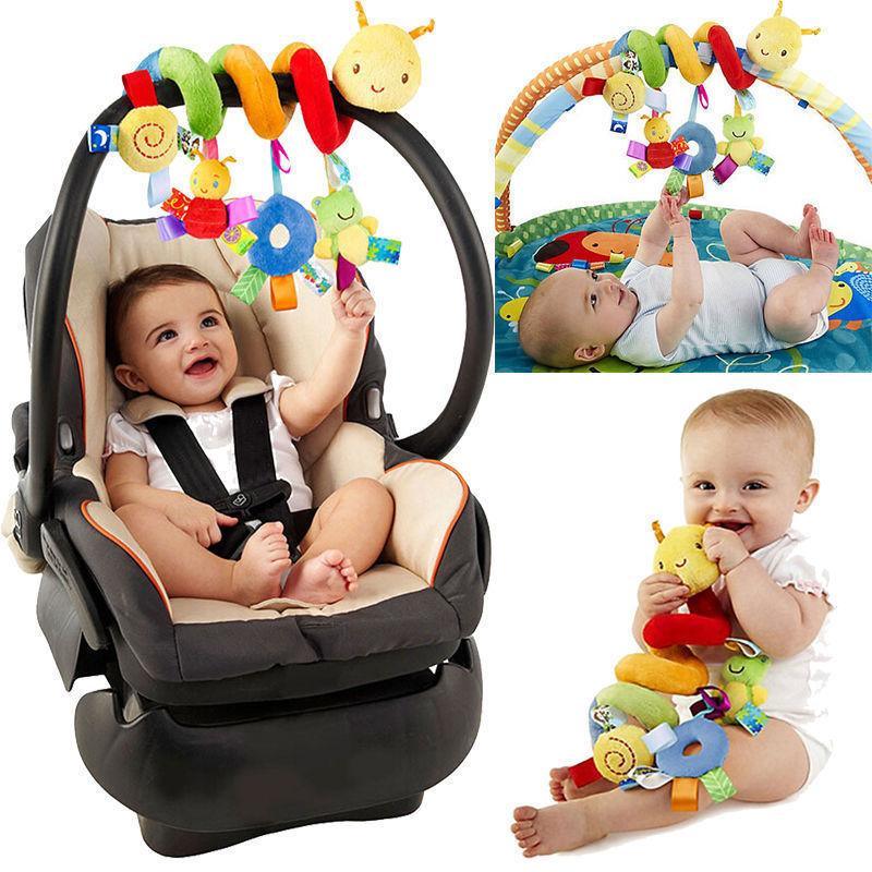 Vibrant Baby Activity Spiral - Engaging Travel Toys for Infants - Korvel