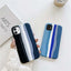 Funda de Silicona Arcoíris de Lujo para iPhone - Protección Premium
