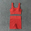 Seamless Yoga Set: Bra & Shorts - 2PCS