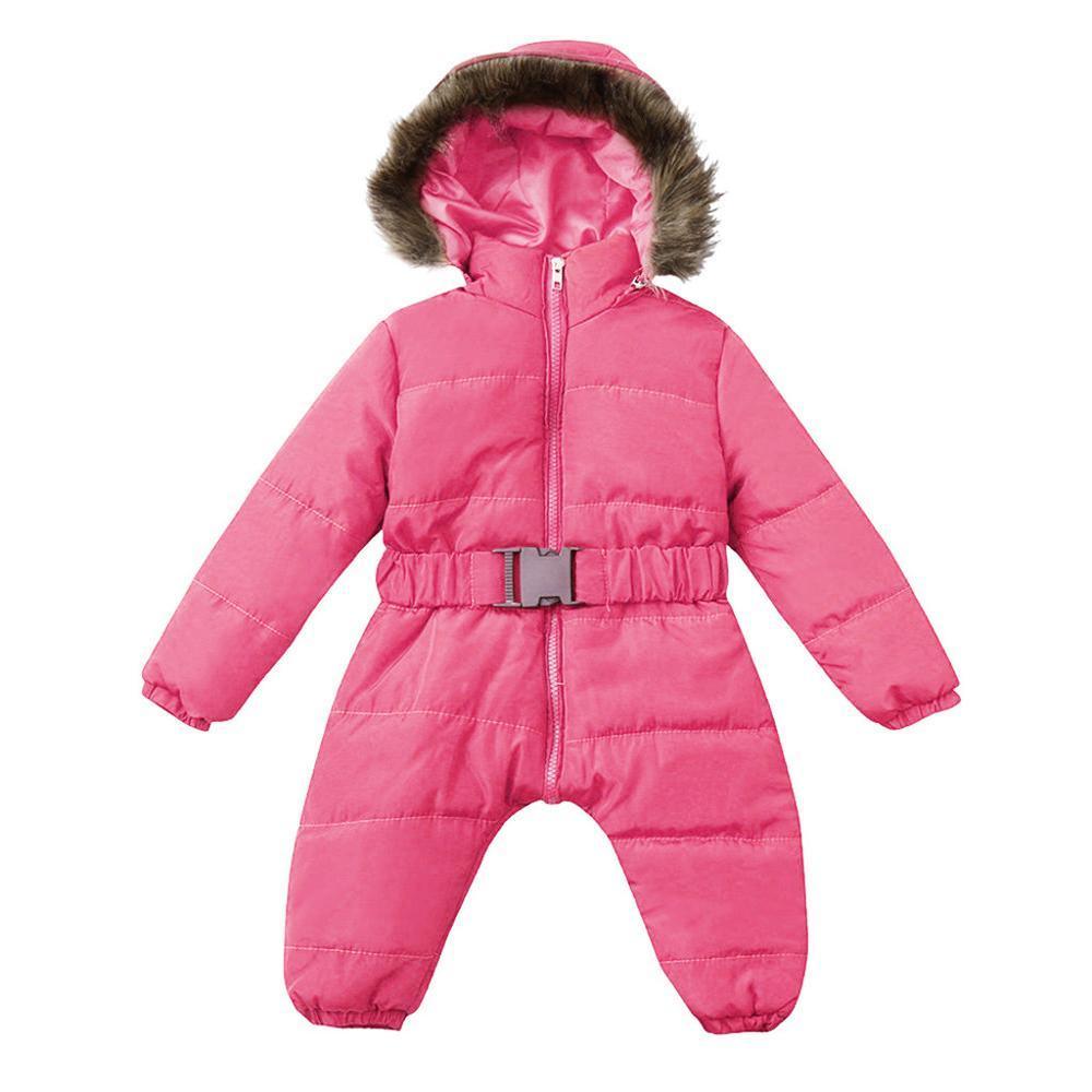 Premium Hooded Snowsuit for Infants - Warm & Stylish