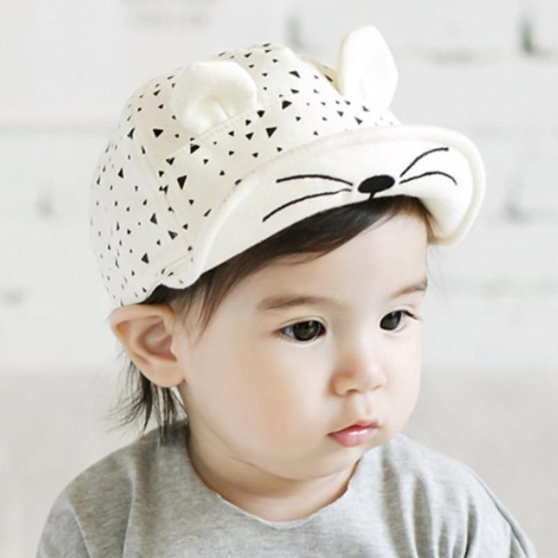 Gorra Moderna para Bebé Niño con Bordado - Sombrero de Sol de Algodón Estiloso