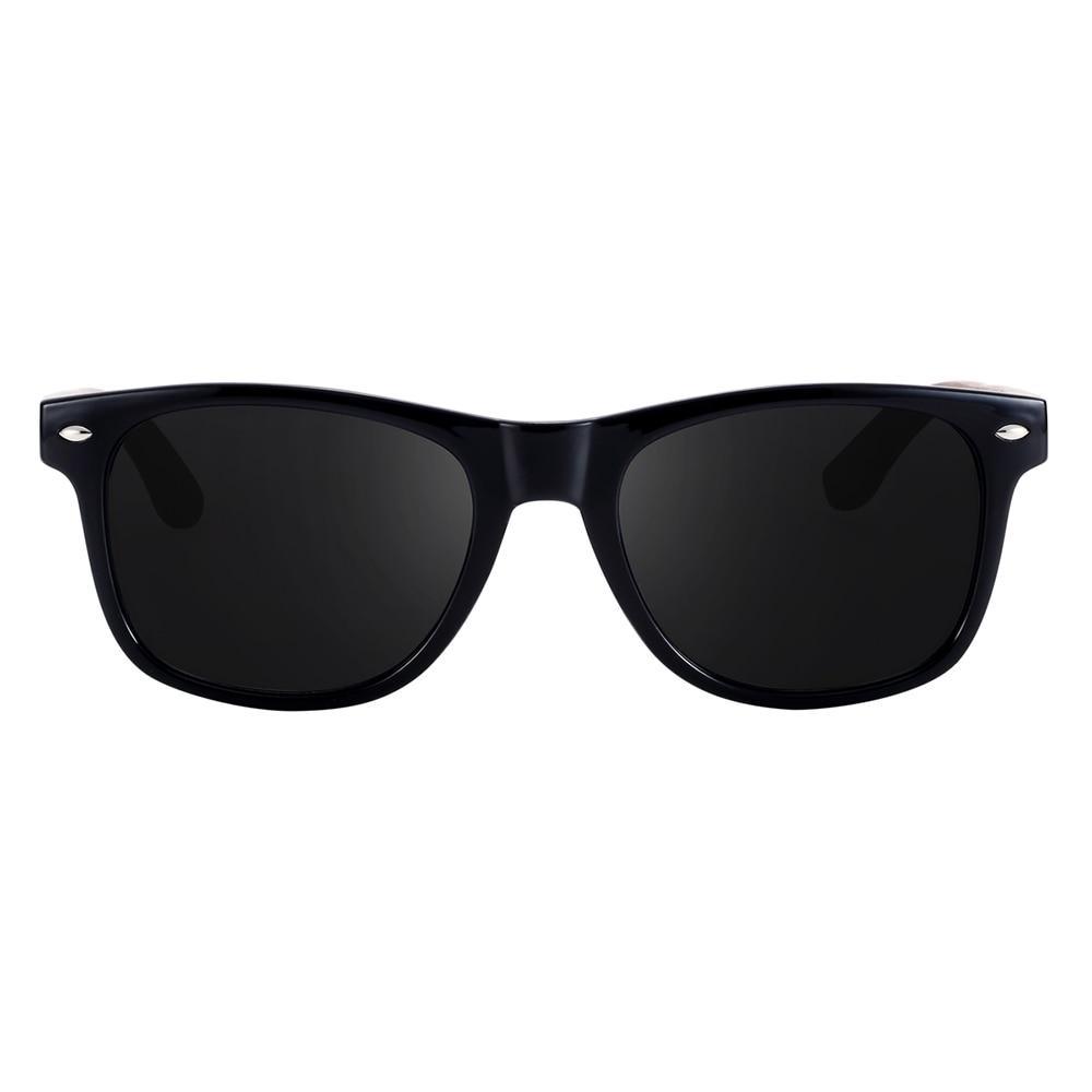 Gafas de sol de bambú polarizadas hechas a mano de lujo