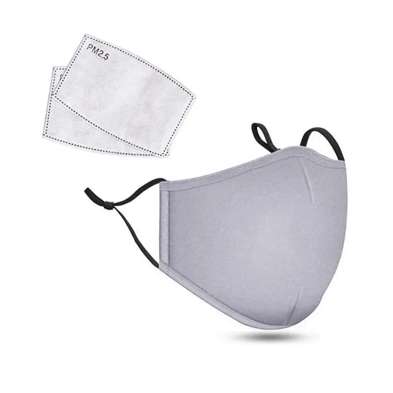 PM2.5 Anti Dust Mask Activated Carbon Filter Masks Windproof Mouth-muffle Proof Flu Face Masks With Filters - Korvel