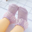 Calcetines para Niña con Lazos de Encaje y Flores