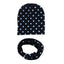 Ensemble élégant de bonnet et écharpe pour garçons et filles