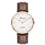 Luxury Unisex Quartz Watch with Elegant Strap Design