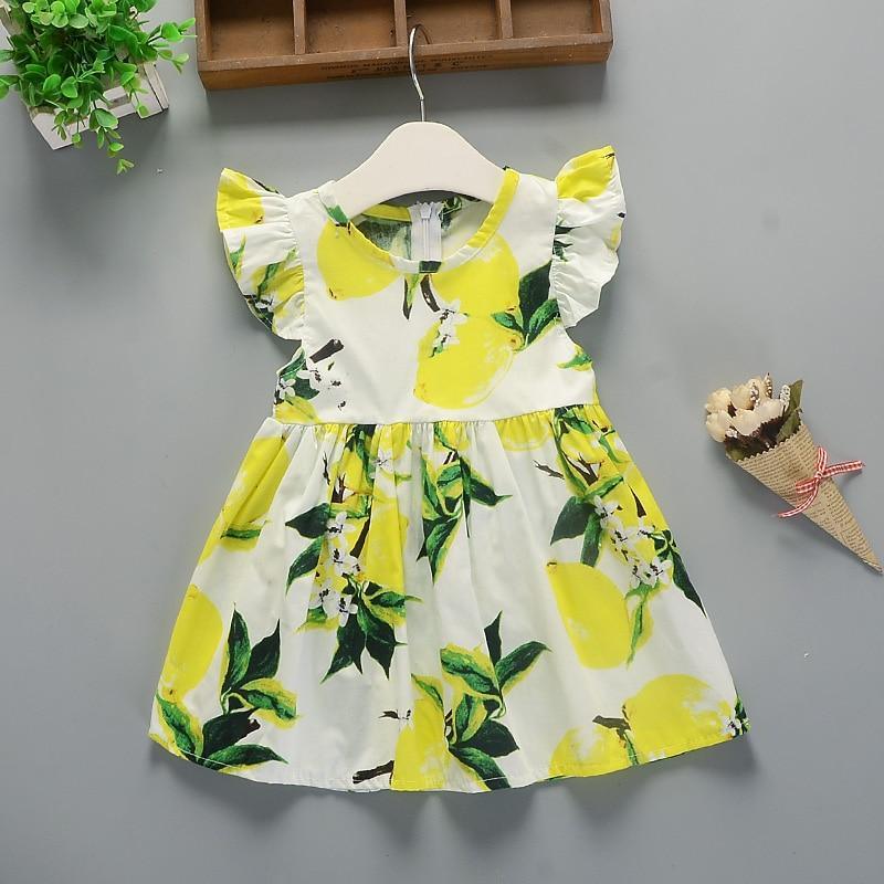 Colorful Handmade Summer Dress for Baby Girls (0-5 Years)