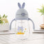 BPA-Free Rabbit Baby Feeding Cup with Straw - Ideal Training Cup for Kids - Korvel