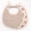 Double-Deck Infant Bibs - Stylish Cotton Linen for Toddlers