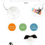Ensemble de 4 clips de sucette pour nourrissons