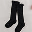 Charming Non-Slip Cotton Knee High Socks with Bow for Baby Girls - Korvel