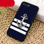 Classical Small Anchors Phone Case for iPhone 14 and More
