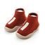 Unisex Baby Shoes First Shoes Baby Walkers Toddler First Walker Baby Girl Kids Soft Rubber Sole Baby Shoe Knit Booties Anti-slip - Korvel