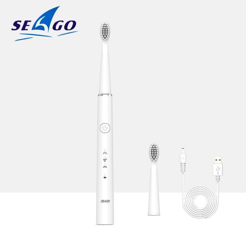 Sonic Rechargeable Electric Toothbrush with Smart Features
