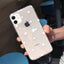 Premium Transparent Phone Case for iPhone - Little Dots Design