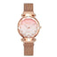 Montre de Luxe à Couleur Dégradée pour Femme avec Boucle Magnétique
