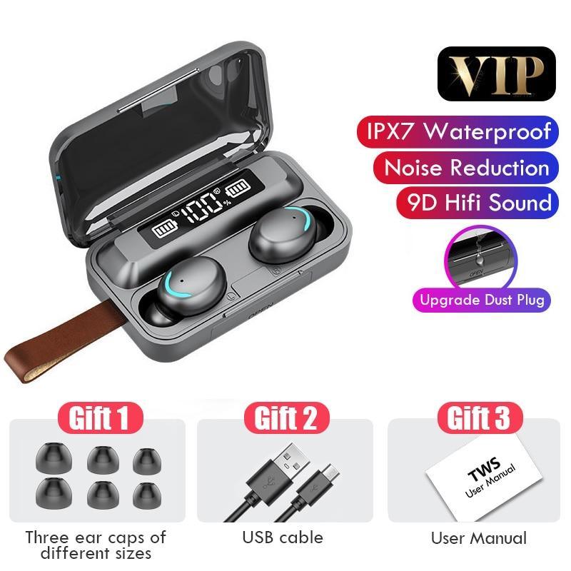 Premium Bluetooth 5.0 Wireless Earphones with Microphone