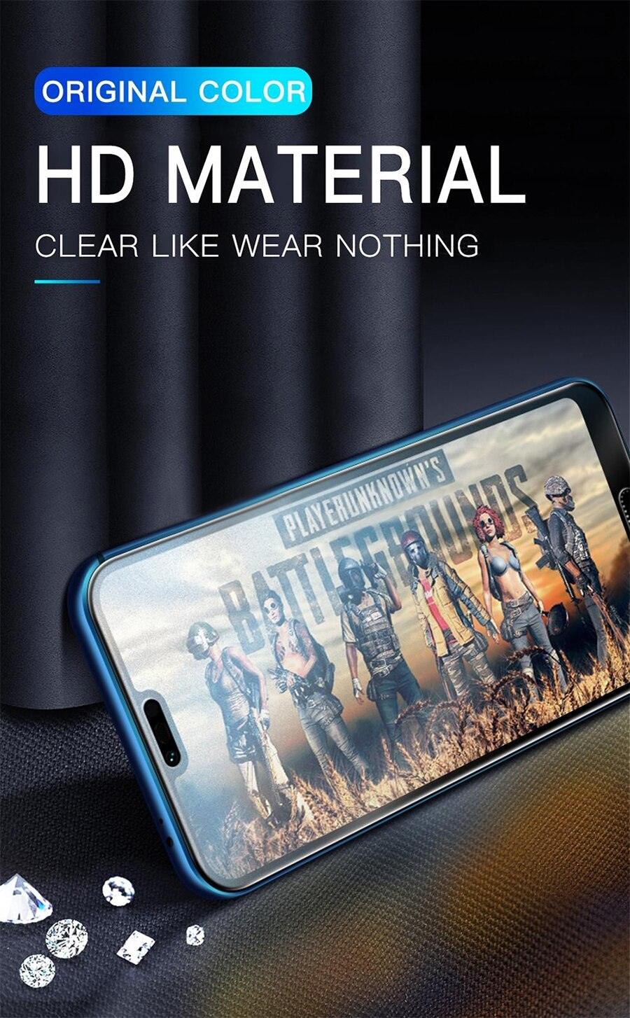 3-Pack Frosted Matte Ceramic Screen Protectors for iPhone