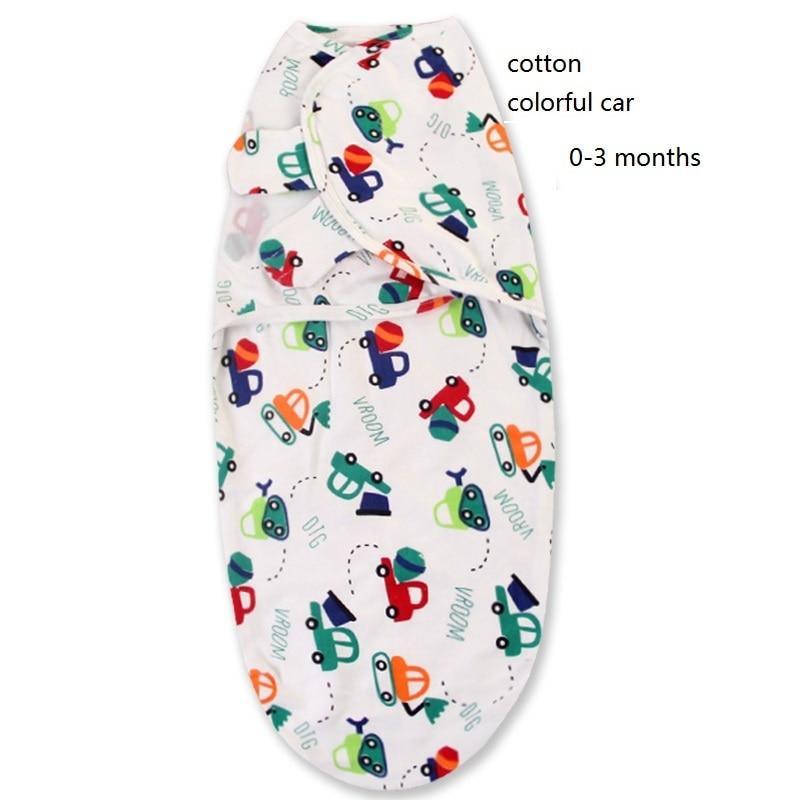 Manta de Envoltura para Bebés 100% Algodón para Recién Nacidos