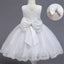 Robe de Princesse de Luxe Fait Main avec Nœud